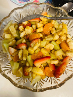 A picture of Fruit chaat.