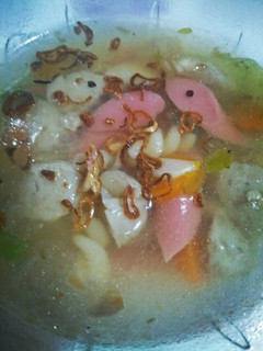 Foto resep Sup Bakso sosis makaroni