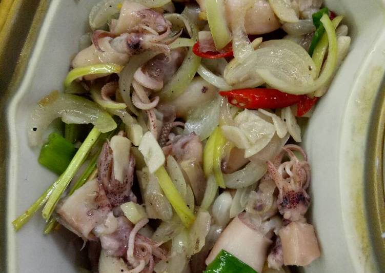 Resep Tumis cumi gampang, Bisa Manjain Lidah