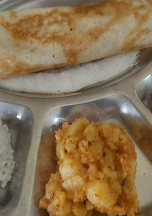 A picture of Mini Paneer Dosa.