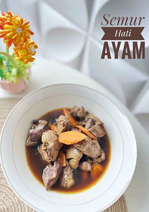 Foto resep Semur Hati Ayam