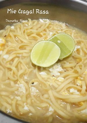Foto resep 81. Mie Gagal Rasa