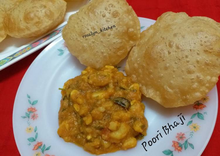 Steps to Prepare Favorite Poori Bhaji