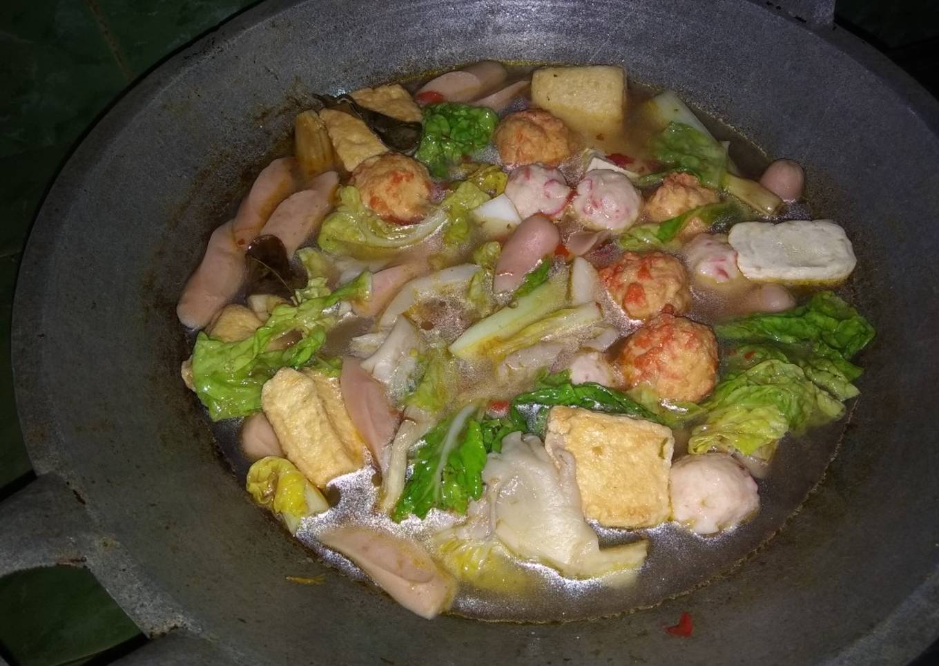 Suki kuah tomyam home made