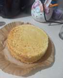 Mini bizcocho en freidora de aire