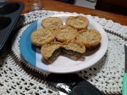 Una foto de tocino keto