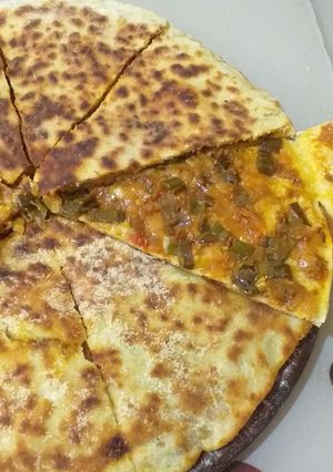 صورة لوصفة كسرة الشعير محشية
