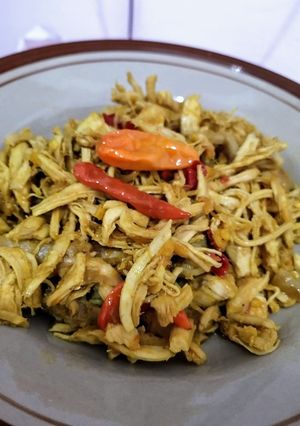 Foto resep Ayam Suwir Pedas