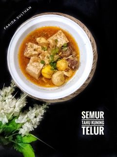 Foto resep Semur Tahu Kuning Telur