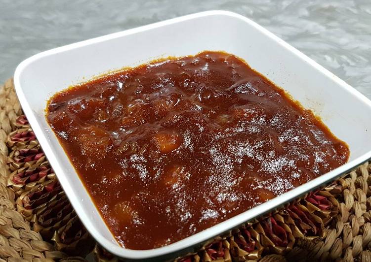 Recipe: Yummy Home Made Katsu Sauce