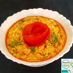 A picture of Dahi Tikhari (Dahi Ki Sabzi).