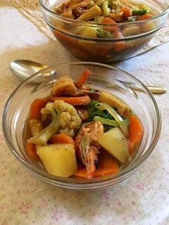 Foto resep Capcai udang