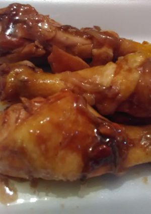 Una foto de Pollo a la soya