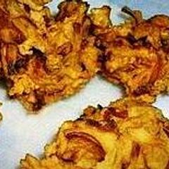 A picture of Tex's Onion Bhajis 🍲🌿.