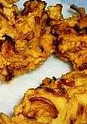 A picture of Tex's Onion Bhajis 🍲🌿.