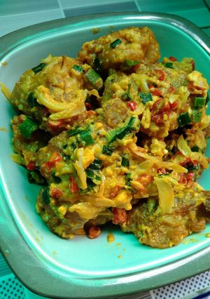 Foto resep Ayam Saus Telur Asin