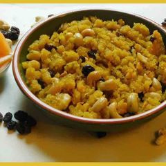 A picture of Cantaloupe kesari.