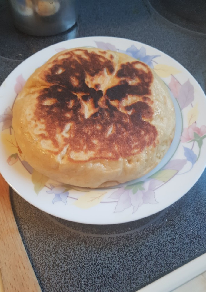 Una foto de Pan casero en sartén y receta extra 😊