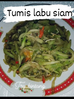 Foto resep Tumis labu Siam