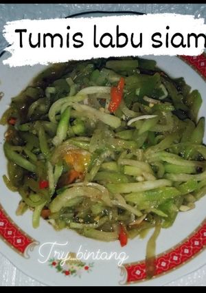 Foto resep Tumis labu Siam