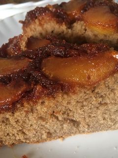 صورة لوصفة كيكة التفاح 🍎
