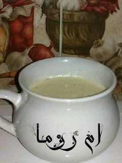 صورة لوصفة شوربة كريمة الدجاج🐔