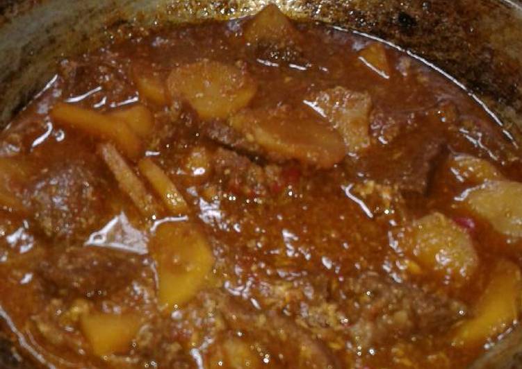 Anti Ribet, Bikin Resep lapis daging n kentang Simpel