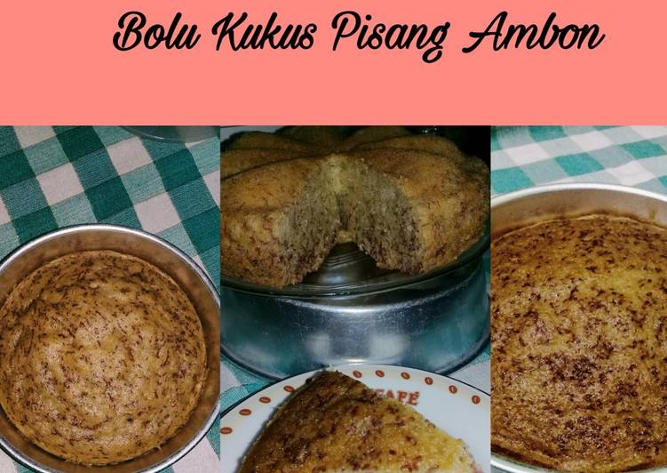 Bolu kukus pisang ambon