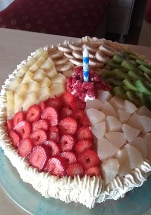 Una foto de Torta frutal