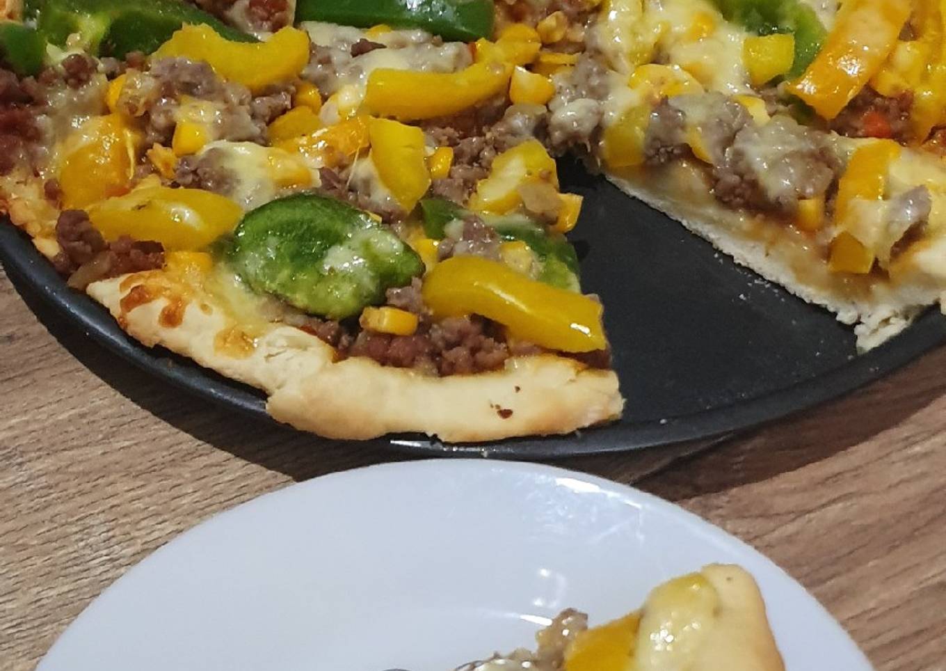 Pizza Beef Cheese