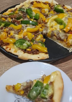 Foto resep Pizza Beef Cheese