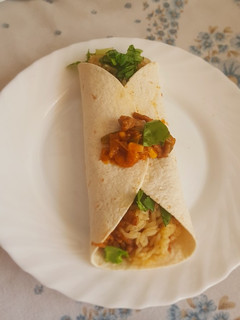 Una foto de Chili con carne fácil para burritos