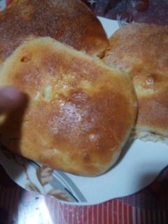 صورة لوصفة خبز محشي على طريقتي