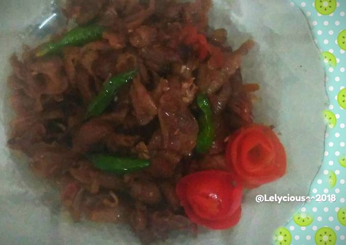 Resep Kulit Ayam Bumbu Sate Anti Gagal