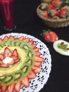 صورة لوصفة تارت الفواكة