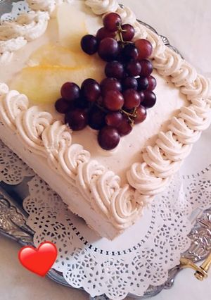 صورة لوصفة كيكة الطبقات 🎂🎂