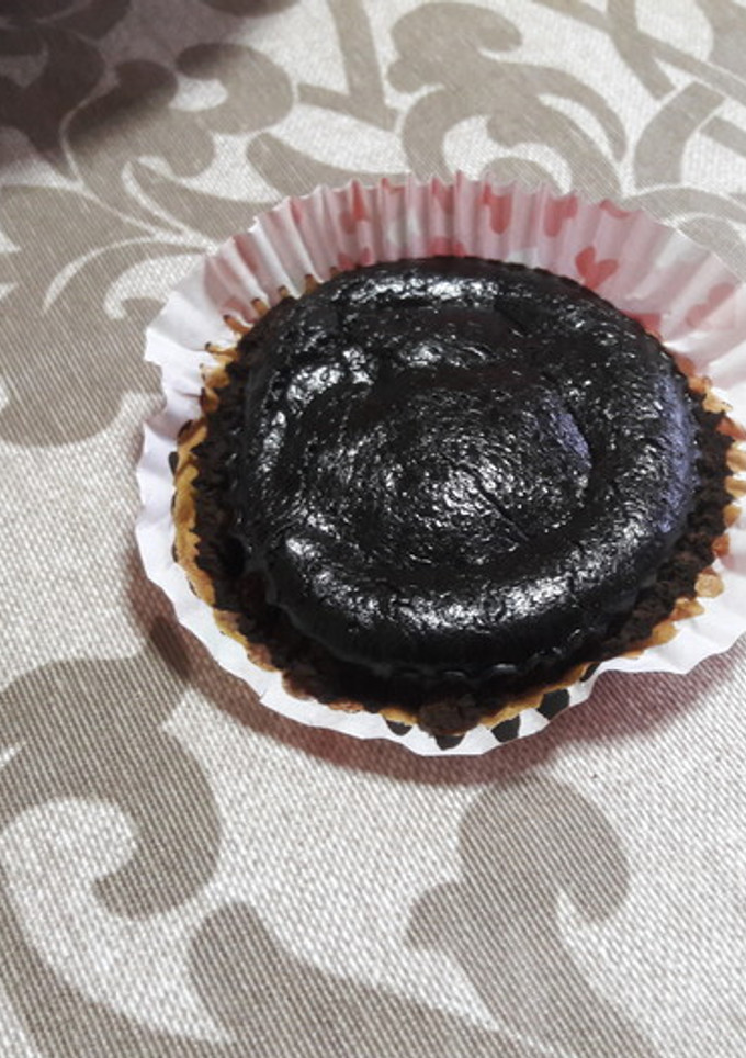 Una foto de Magdalenas de algarroba sin gluten veganas