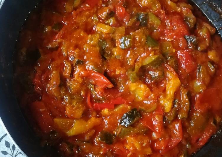Pisto con calabacín