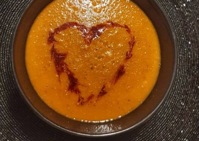 Comment faire Faire Délicieux Soupe aux lentilles corail