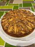 Torta mele e amaretti