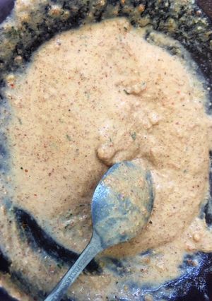 Foto resep Sambel pecel + sayuran