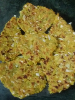A picture of Cabbage pancakes.