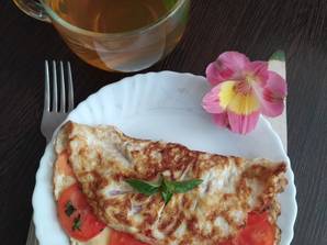 Овсяноблин с сыром и помидорами рецепт с фото пошаговый