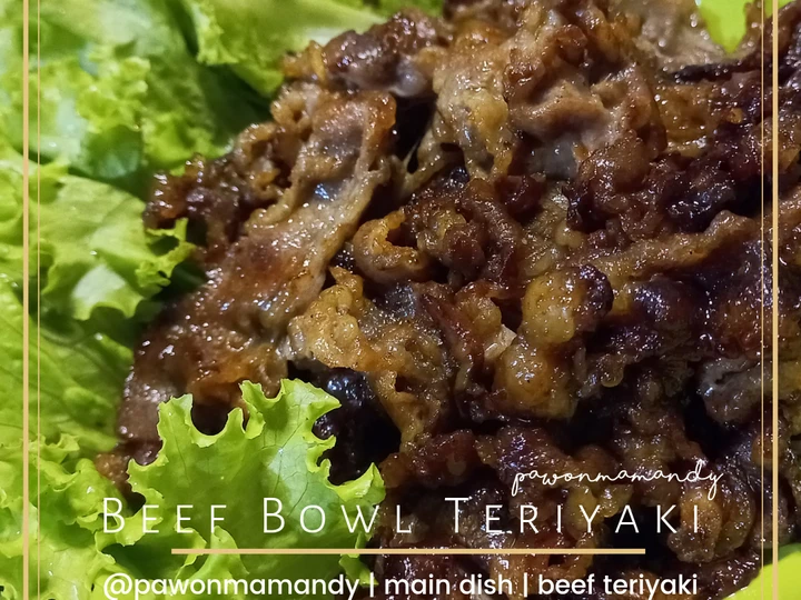 Cara Mudah Menyiapkan Resep Beef Bowl Teriyaki yang Enak