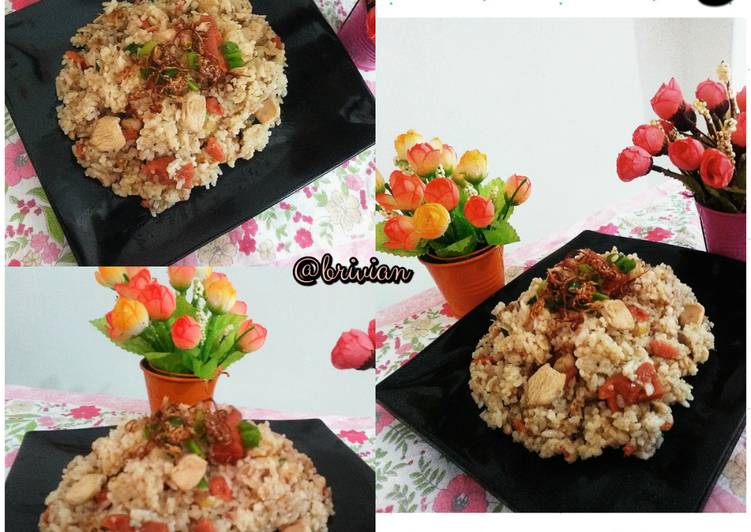 Nasi Goreng Shirataki #ketofriendly #ketofy #debm #nasgor