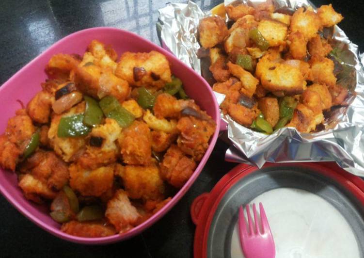 Recipe of #THC#HealthyKidsTiffinRecipe#Post_2#BreadPoha in 24 Minutes for Beginners