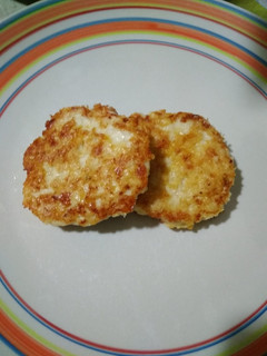 Una foto de Hamburguesas de pollo y queso con thermomix