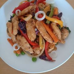 A picture of Crunchy Chicken Stir-fry.