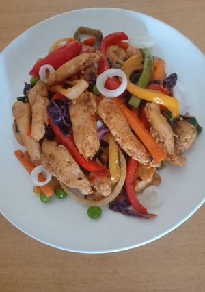 A picture of Crunchy Chicken Stir-fry.