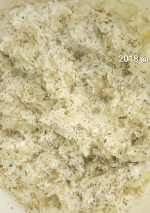 A picture of Potato salad.